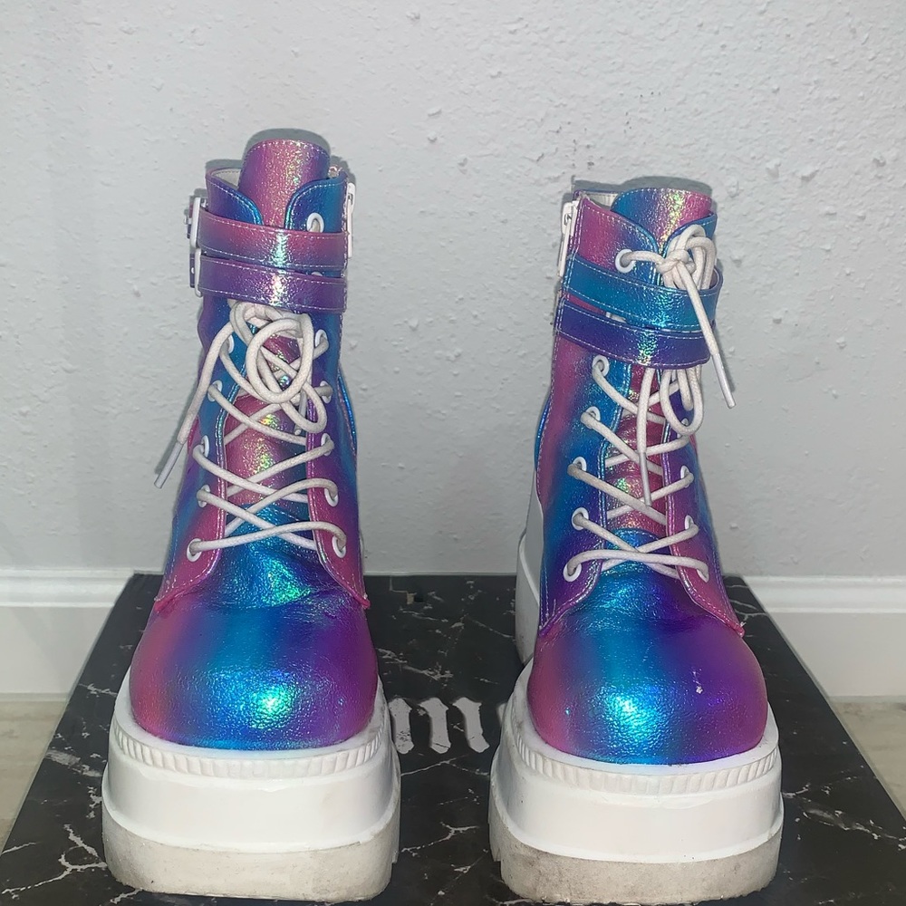 Demonia FAIRY TECHNOPAGAN BOOTS